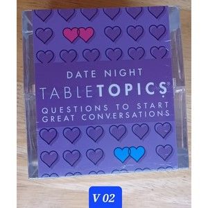 TableTopics Date Night -135 Conversation Starters for Couples Date Night Get 18+